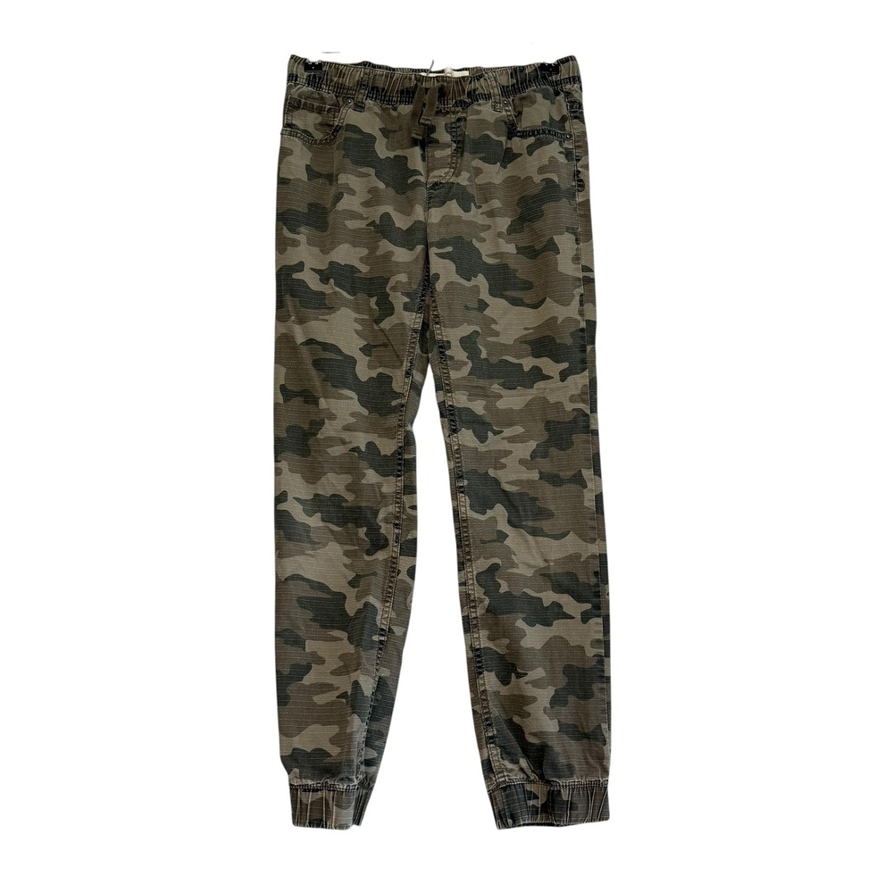 Levis Jogger Pants Jr. Size L Green‎ Camo Ripstop Elastic Waist Utility Casual